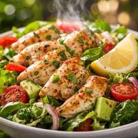 Lemon Basil Chicken Salad