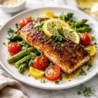 Lemon Blacken Grouper