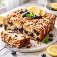 Lemon Blueberry Coffee Cake