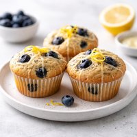 Lemon Blueberry Poppy Seed Muffins
