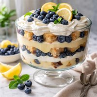 Lemon Blueberry Trifle