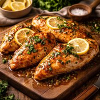 Lemon Butter Glazed Chicken