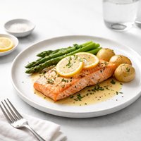 Lemon Buttered Salmon