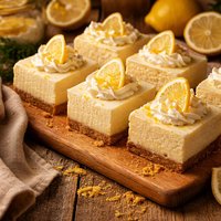 Lemon Cheesecake Squares