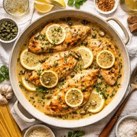 Lemon Chicken in Savory Champagne Sauce
