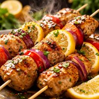Lemon Chicken Kabobs