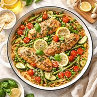 Lemon Chicken Primavera