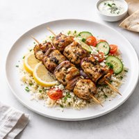 Lemon Chicken Souvlaki