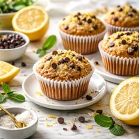 Lemon Chocolate Chip Muffins