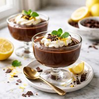 Lemon Chocolate Pudding