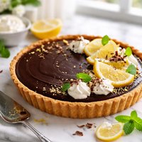 Lemon Chocolate Tart