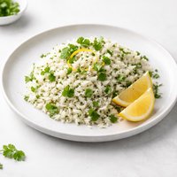 Lemon Cilantro Rice Pilaf