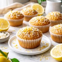 Lemon Coconut Muffins