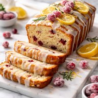 Lemon Cranberry Quick Bread