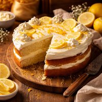 Lemon Cream Cake