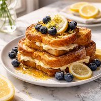 Lemon Cream Cheese French Toast