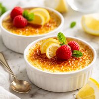 Lemon Creme Brulee