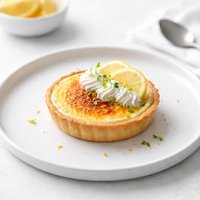 Lemon Crme Brulee Tart