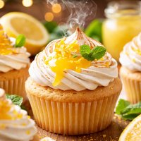 Lemon Curd Cupcakes