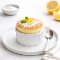Lemon Custard Souffle