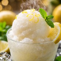 Lemon Daiquiri Sorbet