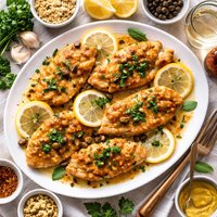 Lemon Dijon Chicken Scaloppine