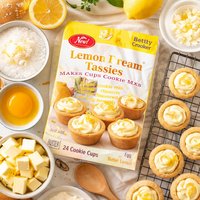 Lemon Dream Tassies Cookie Cups Cookie Mix