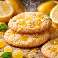 Lemon Drop Candy Cookies