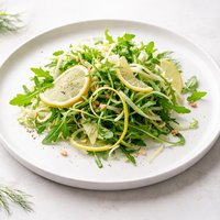Lemon Fennel and Rocket Arugula Salad