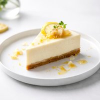 Lemon Ginger Cheesecake