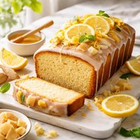 Lemon Ginger Pound Cake