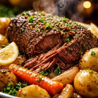 Lemon Herb Beef Pot Roast