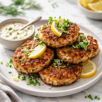 Lemon Horseradish Fish Cakes