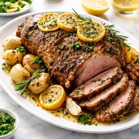 Lemon Lamb Roast
