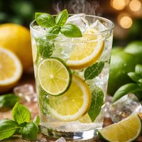 Lemon Lime Basil Ade