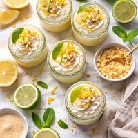 Lemon Lime Pots De Creme