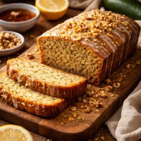 Lemon Maple Zucchini Bread