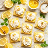 Lemon Meringue Square Cookies