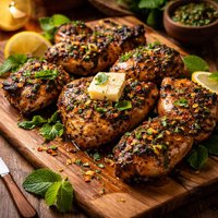 Lemon Mint Butter Bbq