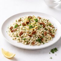 Lemon Pecan Pilaf