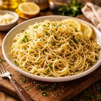 Lemon Pepper Capellini