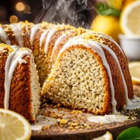 Lemon Poppy Seed Bundt Cake