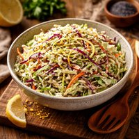Lemon Poppy Seed Coleslaw