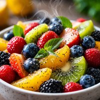 Lemon Poppy Seed Fruit Salad Diabetic