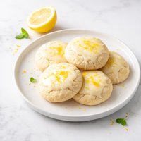 Lemon Pudding Sugar Cookies