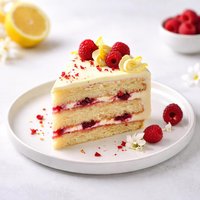 Lemon Raspberry Cake