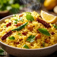 Lemon Rice a Dish from Southern India