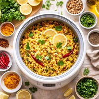 Lemon Rice Rice Cooker