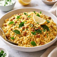 Lemon Rice with Dals