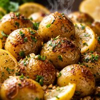 Lemon Roasted New Potatoes